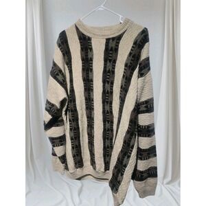 Protege Collection Vtg 90s Coogie Style Biggie Smalls Hip Hop Sweater XL Tall